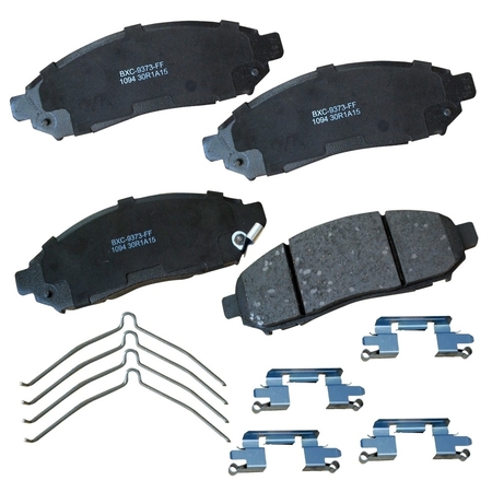 STOP BY BENDIX STOP Ceramic Disc Brake Pad - Front, SBC1094 SBC1094