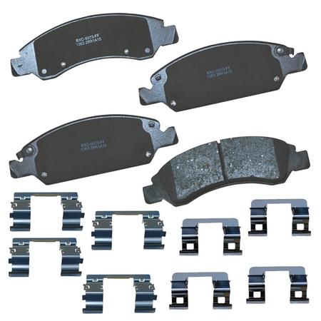 STOP BY BENDIX STOP Ceramic Disc Brake Pad - Front, SBC1363 SBC1363