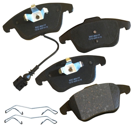 STOP BY BENDIX Disc Brake Pad Set, SBC1375, Front SBC1375