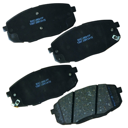 STOP BY BENDIX Disc Brake Pad Set, SBC1397, Front SBC1397