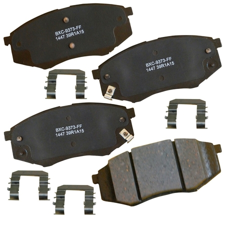 STOP BY BENDIX Disc Brake Pad Set, SBC1447 SBC1447