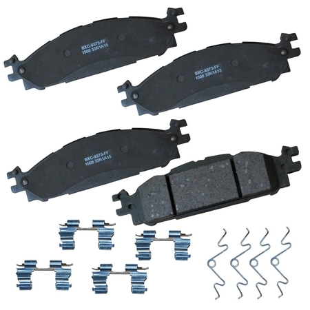 STOP BY BENDIX STOP Ceramic Disc Brake Pad - Front, SBC1508 SBC1508