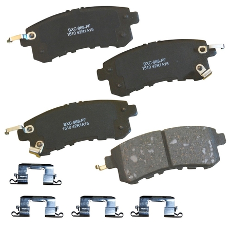 STOP BY BENDIX Disc Brake Pad Set, SBC1510 SBC1510