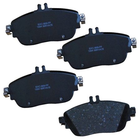 STOP BY BENDIX Disc Brake Pad Set, SBC1694, Front SBC1694