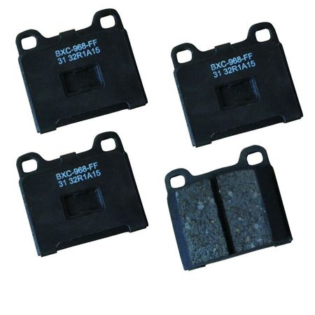 STOP BY BENDIX Disc Brake Pad Set, SBC31, Front/Rear SBC31