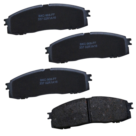 STOP BY BENDIX Disc Brake Pad Set, SBC337, Rear SBC337