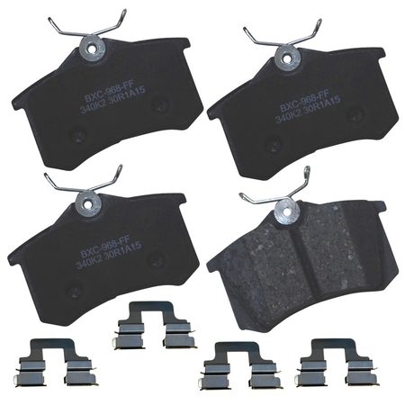 STOP BY BENDIX Disc Brake Pad Set, SBC340K2 SBC340K2