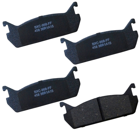 STOP BY BENDIX Disc Brake Pad Set, SBC458 SBC458