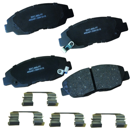 STOP BY BENDIX STOP Ceramic Disc Brake Pad - Front, SBC465AK1 SBC465AK1