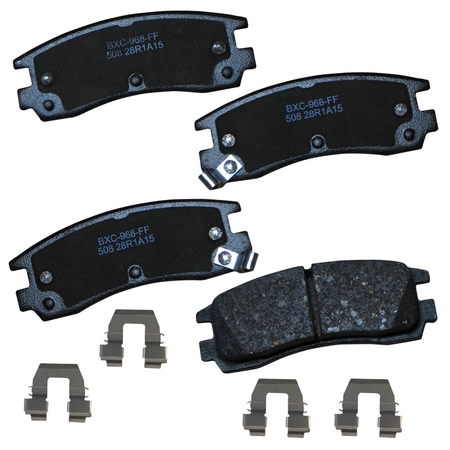 STOP BY BENDIX STOP Ceramic Disc Brake Pad - Rear, SBC508 SBC508