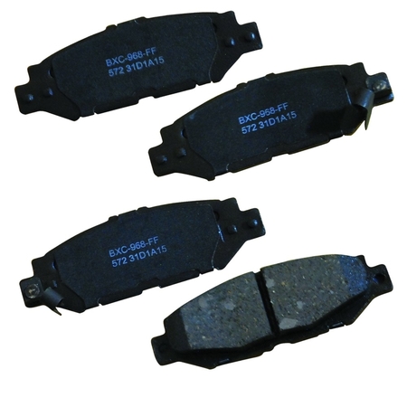 STOP BY BENDIX Disc Brake Pad Set, SBC572 SBC572