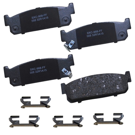 STOP BY BENDIX Disc Brake Pad Set, SBC588 SBC588