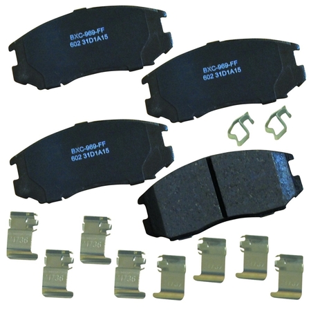 STOP BY BENDIX Disc Brake Pad Set, SBC602 SBC602