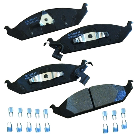 STOP BY BENDIX STOP Ceramic Disc Brake Pad - Front, SBC650 SBC650