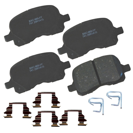 STOP BY BENDIX Disc Brake Pad Set, SBC741, Front SBC741