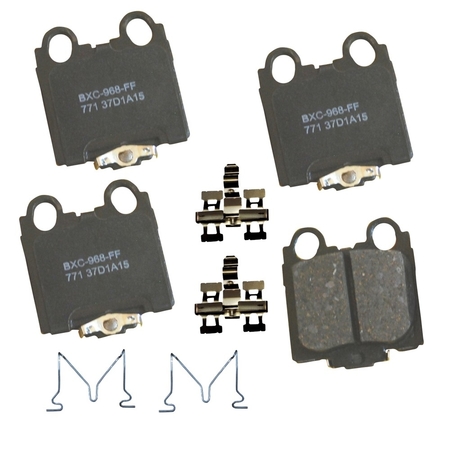 STOP BY BENDIX Disc Brake Pad Set, SBC771, Rear SBC771