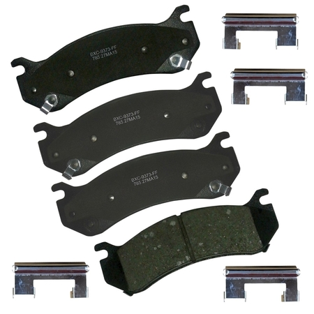 STOP BY BENDIX Disc Brake Pad Set, SBC785, Front/Rear SBC785