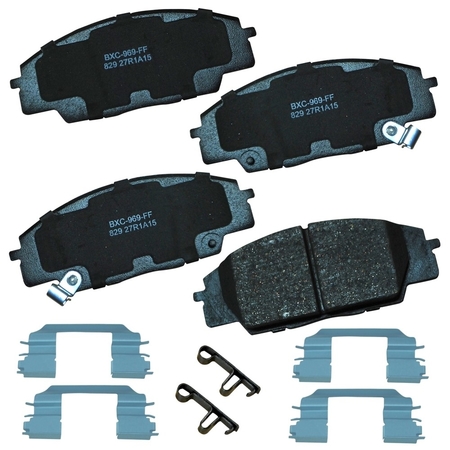 STOP BY BENDIX Disc Brake Pad Set, SBC829, Front SBC829