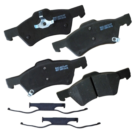 STOP BY BENDIX STOP Ceramic Disc Brake Pad - Front, SBC857 SBC857