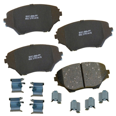 STOP BY BENDIX STOP Ceramic Disc Brake Pad - Front, SBC862 SBC862