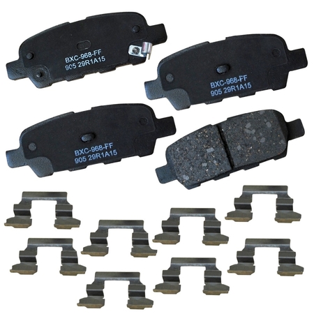 STOP BY BENDIX STOP Ceramic Disc Brake Pad - Rear, SBC905 SBC905