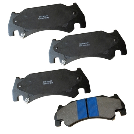 STOP BY BENDIX Disc Brake Pad Set 2005-2006 Dodge Ram 1500, SBM1085, Front SBM1085