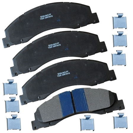 STOP BY BENDIX Disc Brake Pad Set, SBM1328, Front SBM1328