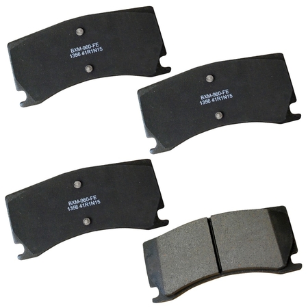 STOP BY BENDIX Disc Brake Pad Set, SBM1356, Rear SBM1356