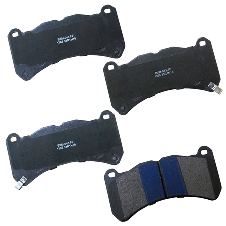 STOP BY BENDIX Disc Brake Pad Set 2008-2014 Lexus IS F, SBM1365 SBM1365