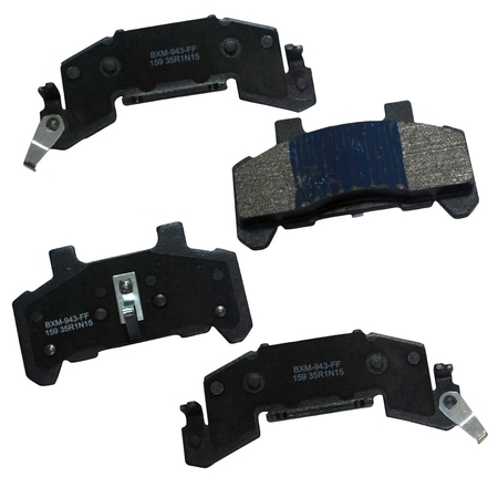 STOP BY BENDIX Disc Brake Pad Set, SBM159 SBM159