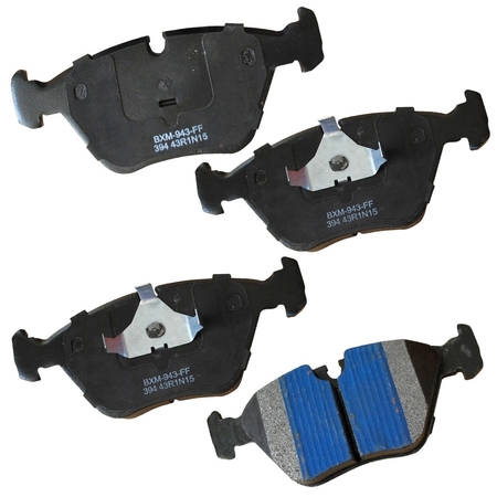 STOP BY BENDIX Disc Brake Pad Set, SBM394, Front SBM394