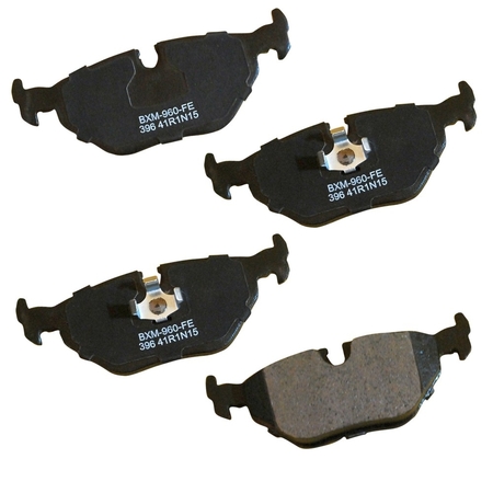 STOP BY BENDIX Disc Brake Pad Set, SBM396, Rear SBM396