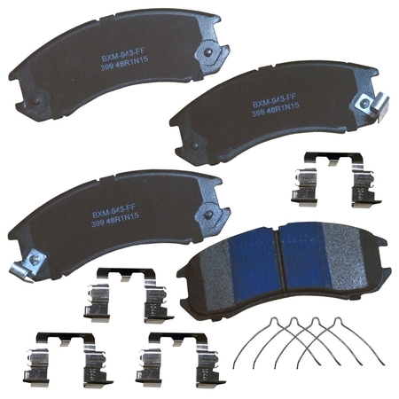 STOP BY BENDIX Disc Brake Pad Set, SBM399, Front SBM399