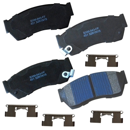 STOP BY BENDIX Disc Brake Pad Set, SBM451, Front SBM451