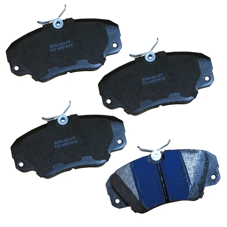 STOP BY BENDIX Disc Brake Pad Set 1997-2001 Cadillac Catera, SBM720, Front SBM720