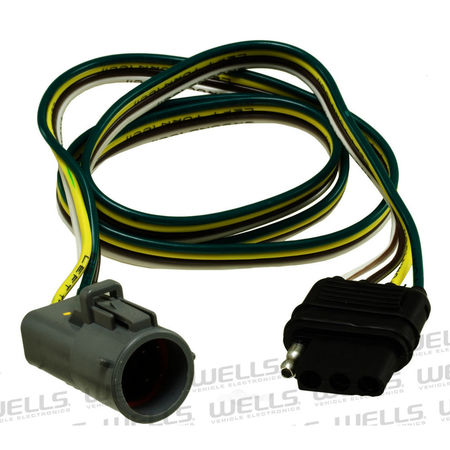 NTK Trailer Connector Kit, 4T1049 4T1049