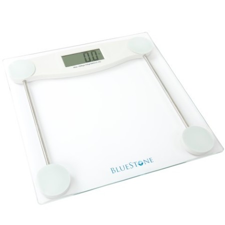Fleming Supply Digital Body Weight Bathroom Scale, Accurate Measurements in  0.2 Increments, Large LCD Display 656903XFG