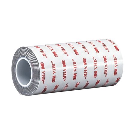 25 Mil Acrylic Foam Tape Grey, 6in X 18yd