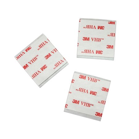 3M 3M 4950 White VHB Tape 1in x 1in 5PK 3M 4950 1" X 1"-5