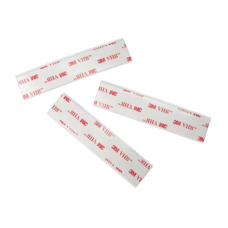 3M 3M 4950 White VHB Tape 1in x 1.25in 25PK 3M 4950 1" X 1.25"-25