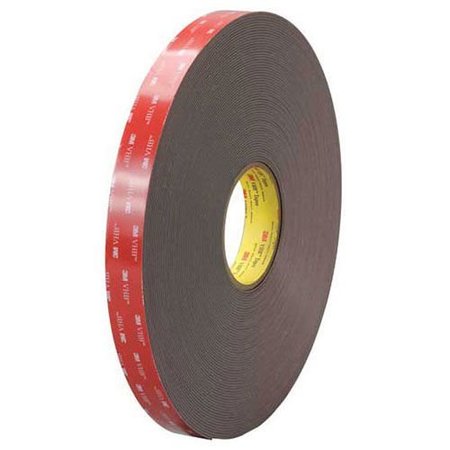 3M 4979F Black VHB Tape 0.5 in x 5yd (1 roll) 4979F