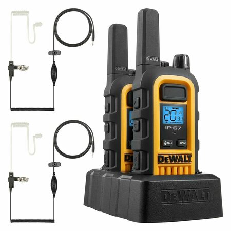 DEWALT 1W FRS Radio with Headsets 1DXFRS300-SV1