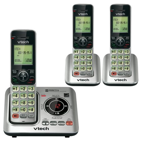 VTECH Two Handset Cordless Phone DS6771-3
