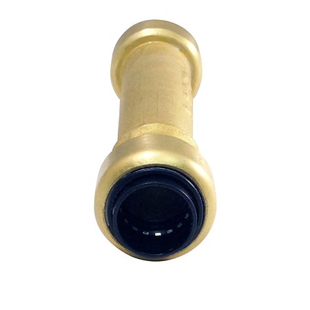 1/2 in. Brass Push-To-Connect Slip Repair Coupling
