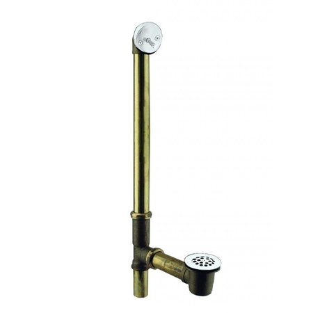Kingston Brass Vintage Clawfoot Tub Waste and Overflow Drain - Polished Chrome CC2091