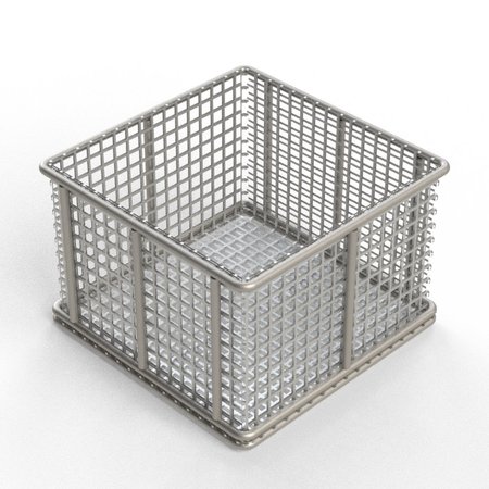 Ultrasonic Cleaning Basket, Marlin Steel Wire Products