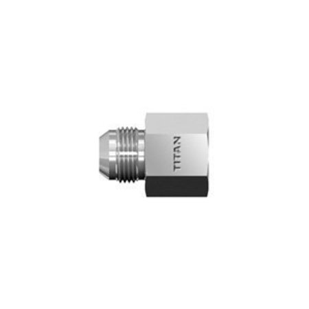 Titan Stainless Adapter 1/2in 37 Degree Male JIC 3/4in-16 thread x 3 ...