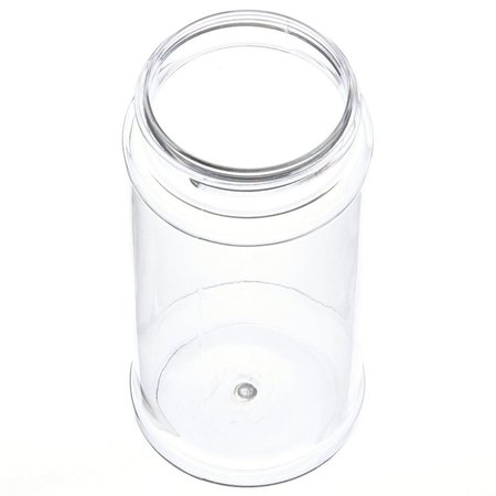 Zoro Select 16 oz Clear PET Plastic Spice Jar- 63-485 Neck Finish 028580