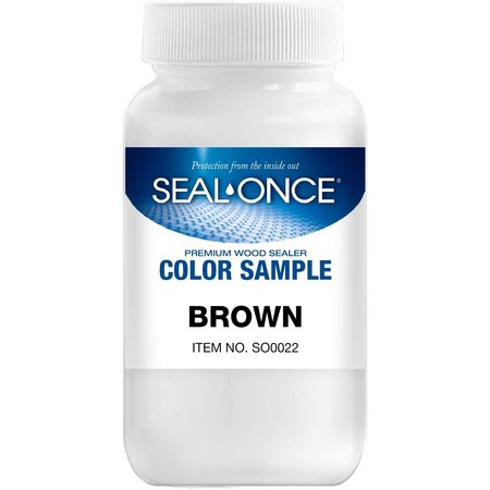 Seal Once Marine Premium Wood Sealer Cedar 5 gal, Brown