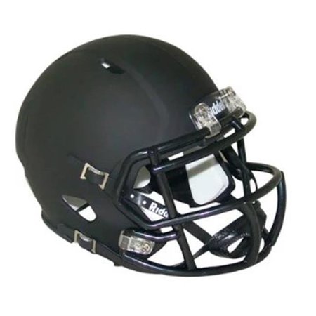 Signed And Sealed Riddell Blank Replica Mini Speed Style Matte Black with  Black Parts Helmet SI1319702